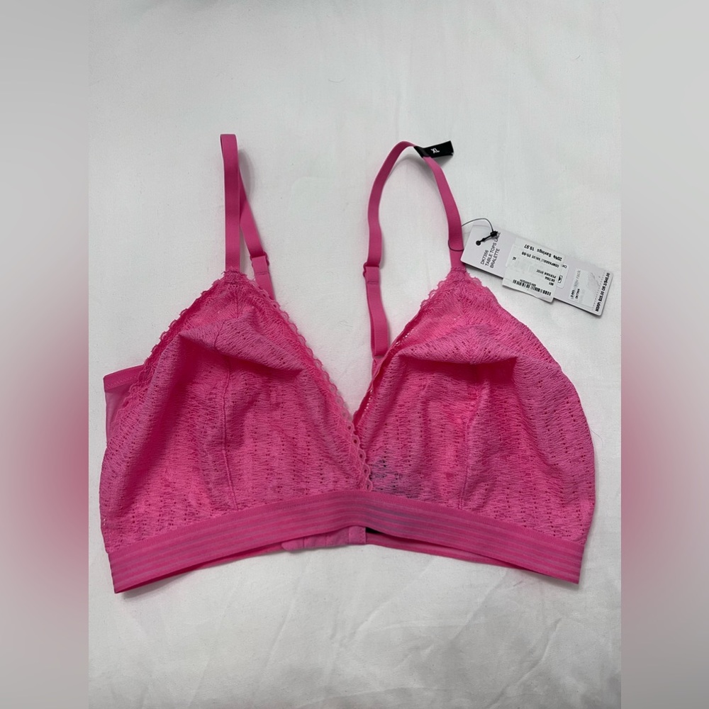 NWT DKNY pink bralette